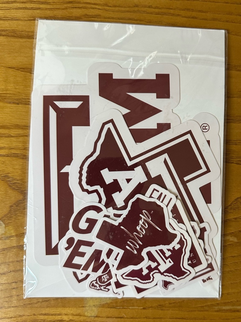 Texas A&M Stickers - For Car, Laptop, Mug, Water Bottle Decoration Aggies Spirit